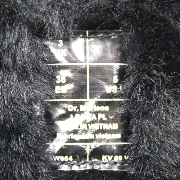 Doc Martens Leona Women's Platform Chunky Leather Boots Chunky Heel US Size 5 - Picture 7 of 7